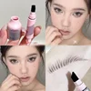 Liquid Square Brush Eyebrow Dye Quick Filling Hairline Soft Bristles Color Rendering Waterproof Makeup Wild Eyebrow Enhancers 2