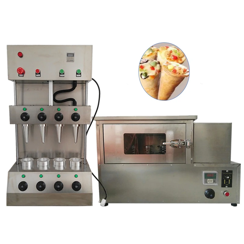 

Stainless Steel Pizza Cone Making Machine Commercial Electric Pizza Oven And Pizza Cone Machine Price