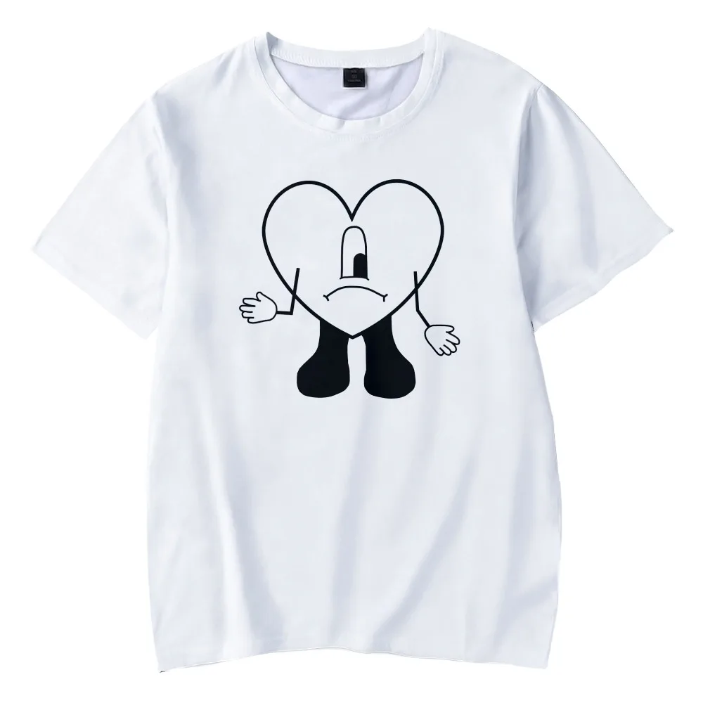 New Fashion Bad Bunny Un Verano Sin Ti Album T-Shirt A Maniche Corte Donna Uomo Estate Tshirt Bad Bunny Top Tees Bambini Boy Girls