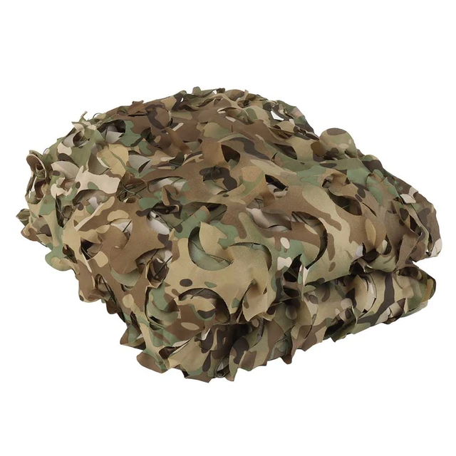 Red de camuflaje de 1,5x2m para acampar en la montaña, Red Táctica de  camuflaje para exteriores, Anti UV - AliExpress