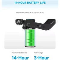 FeiyuTech SCORP Mini-3-Pro Gimbal Stabilizer for Camera Mirrorless/Compact/Action Cameras,Smartphone,18m AI Tracking,4.4lbs Payl - Image 5