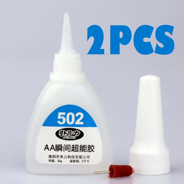 50g 502 Super Glue Instant Dry Cyanoacrylate Strong Adhesive