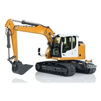 In Stock 1/14 R920 RC Hydraulic Excavator JDM-208 RTR Metal Remote Control Digger Construction Truck Car Toys Light System Model 2