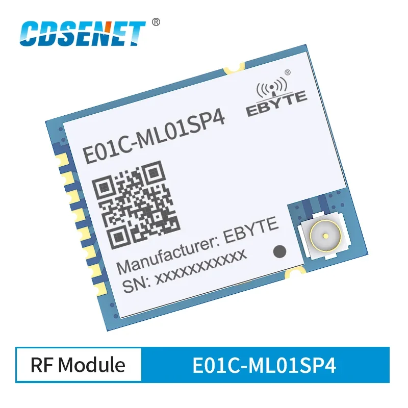 2Pcs E01C-ML01SP4 2.4GHz 20dBm Wireless Module Cost-effective RF Module Compatible with nRF24L001+ SPI Interface IPEX Antenna 2pcs 2x8 plc fiber splitter mini module with sc lc fc，st lsh connector