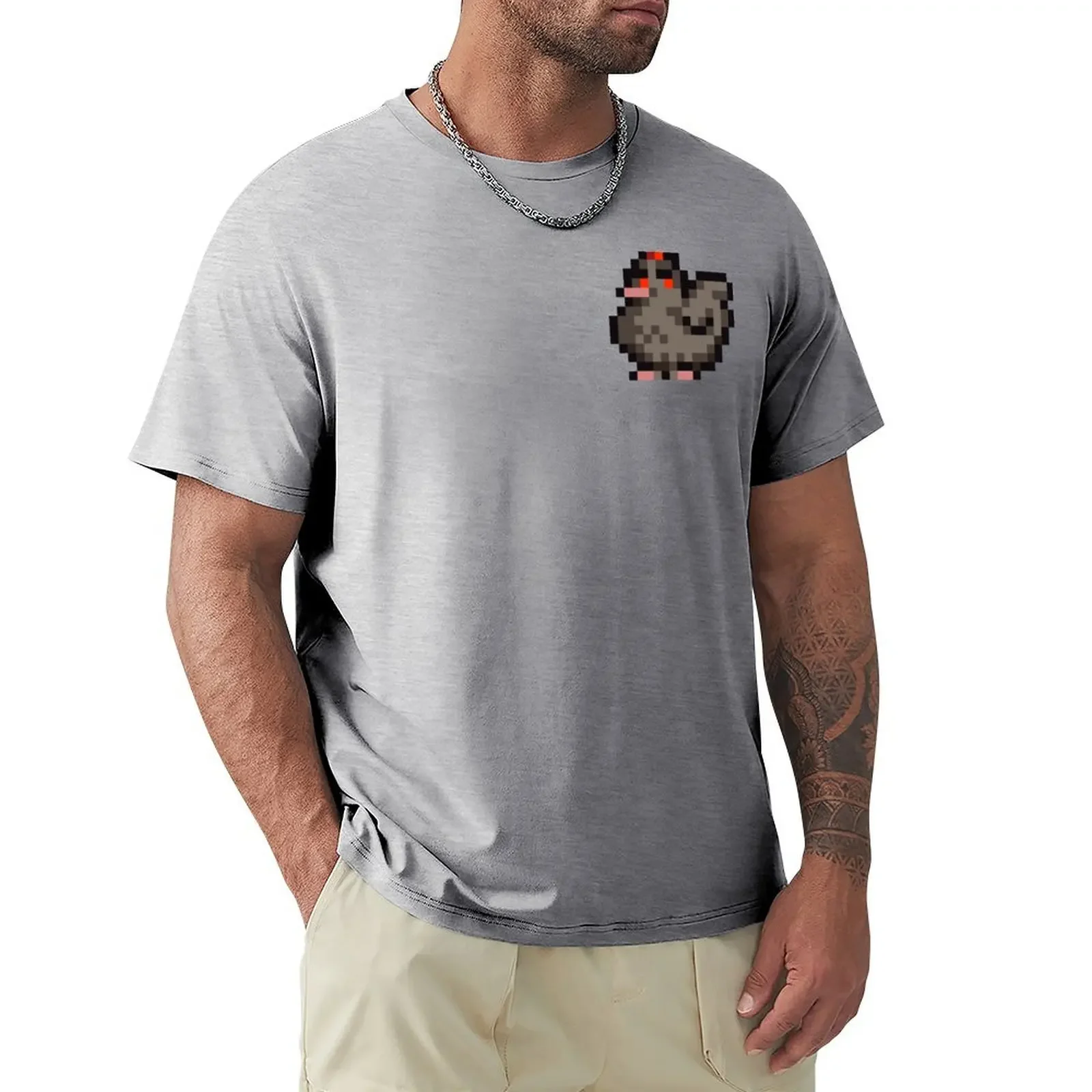 

Stardew Valley - Black Chicken T-shirt boys whites Blouse mens tall t shirts