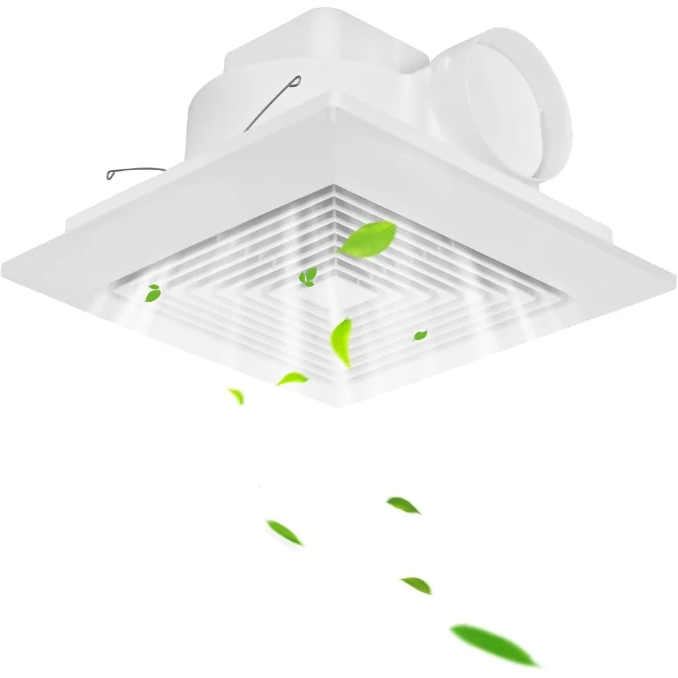 Low Noise Bathroom Ceiling Exhaust Fan 100CFM