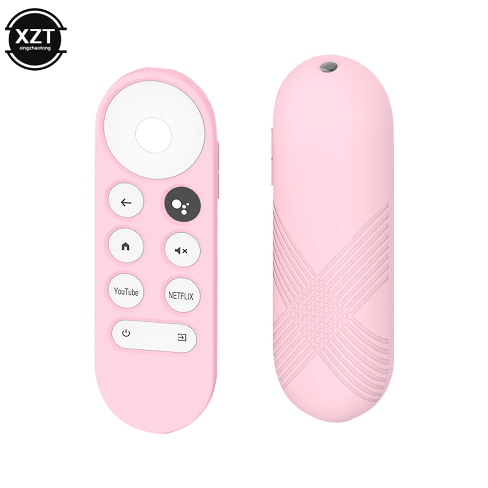 Silicone Protective Case for Google Chromecast SmartTV Remote Control Non-slip Soft Durable Shockpro