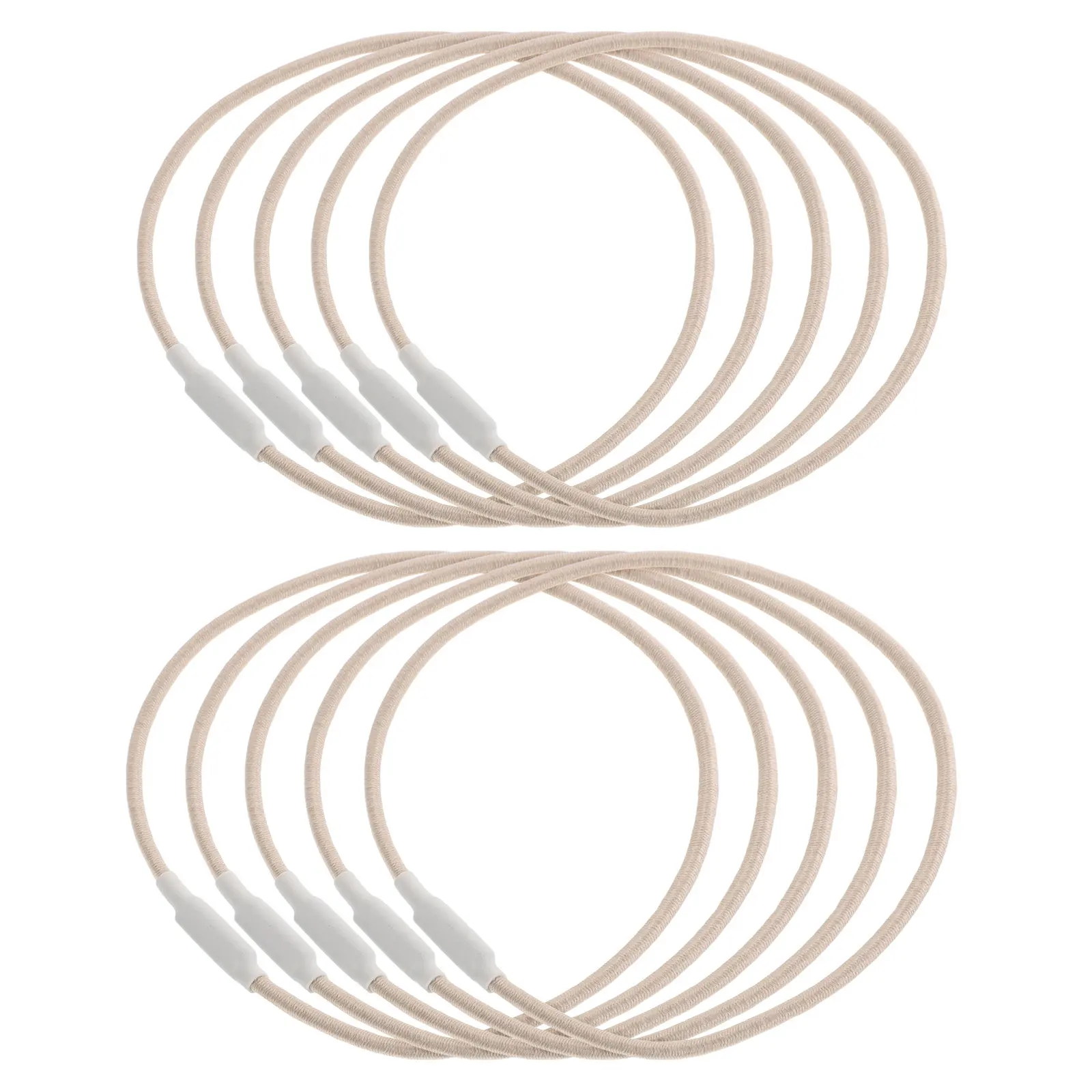 10Pcs 마이크 쇼크 마운트 클립 교체 고무 링 탄성 밴드 클리어 오디오 용 범용 홀더 클램프 11.5cm