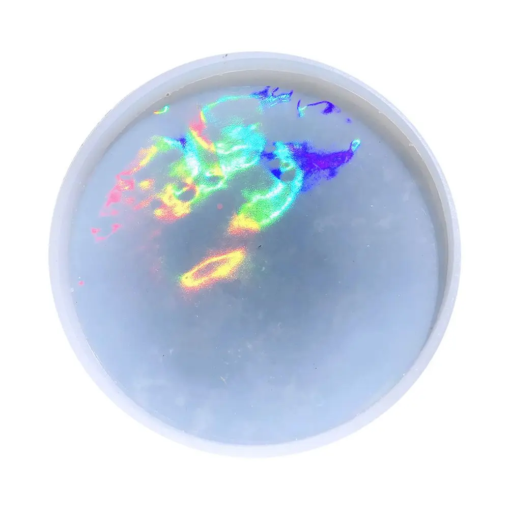 Holographic Light Shadow Coaster Molds Resin Epoxy Christmas Ball