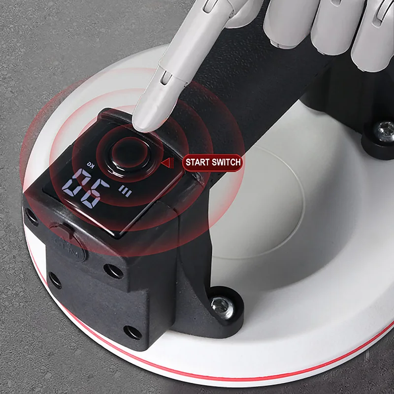 Electric Suction Cup With Plastic Box Four-layer Thickened Tubber Disc 2000mAh Battery Electric Vacuum Suction Cup Lifting Tools