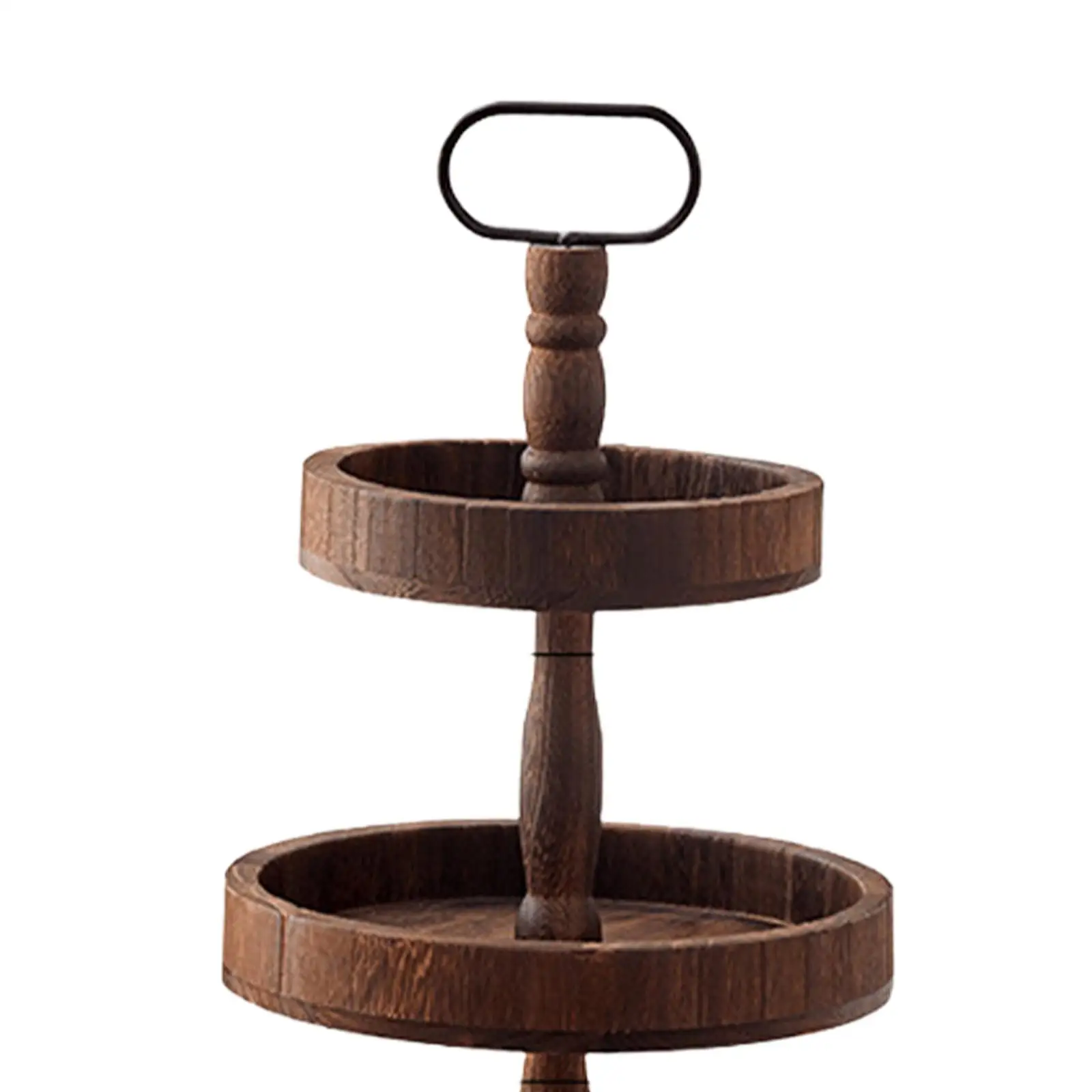 3-Tier Wooden Cake Stand 5