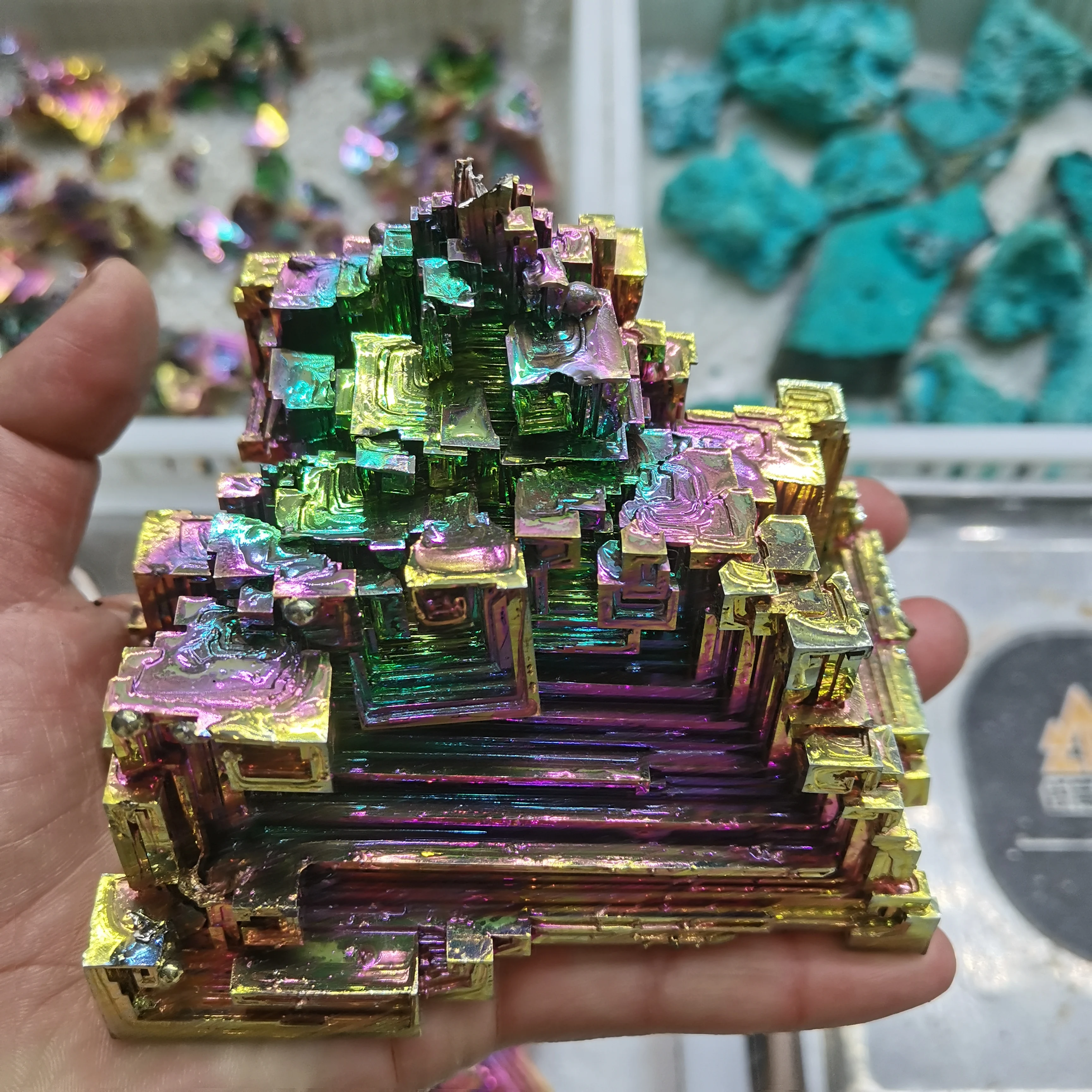 Pure Bismuth Crystal Bismuth Spirit Rock Shop Pure Bismuth Crystal Bismuth Spirit Rock Shop