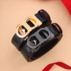 Men's PU Leather Belt with Buckle, Fashion Business Style, Perfect Gift for Boyfriend Husband Father, All Seasons Wear