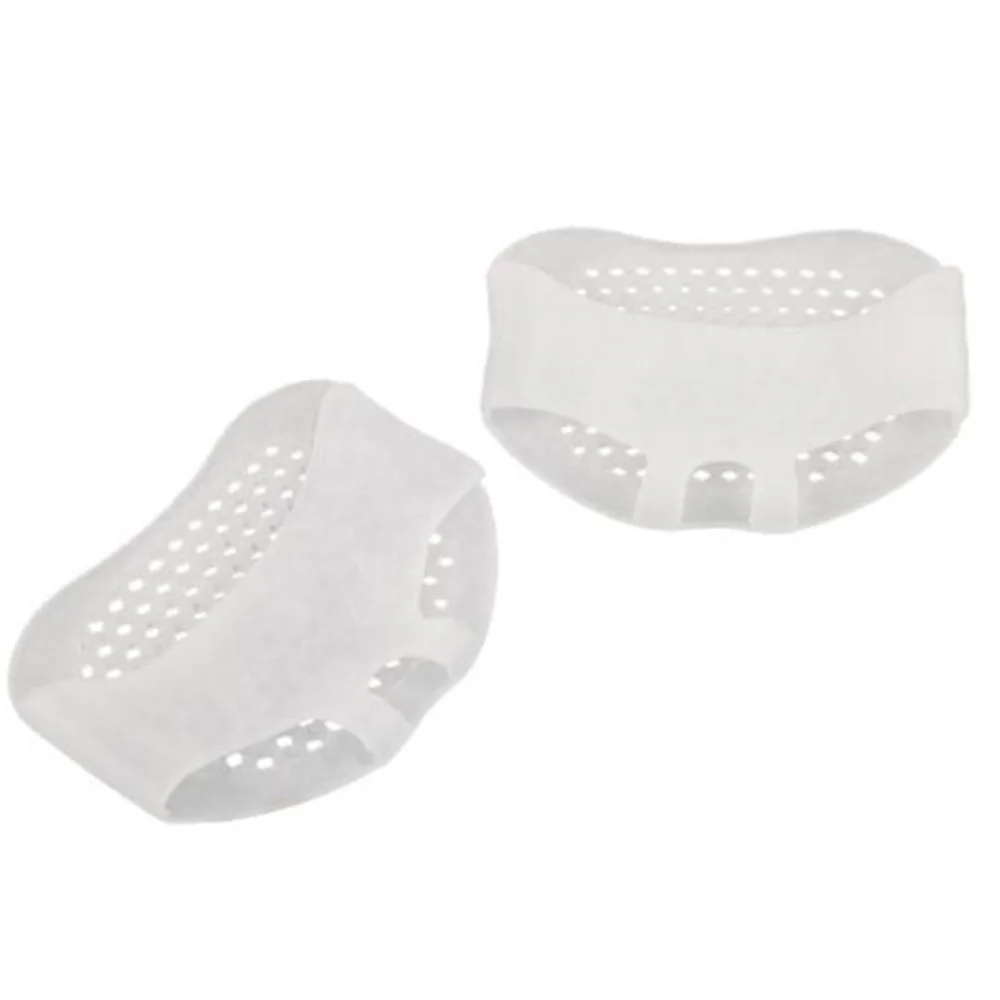 2PCS Silikon Gel Einlegesohlen Zehen Separator Daumen Valgus Orthopädische Fuß Schutz Bunion Teller Hallux Schutz Füße Pflege Kissen