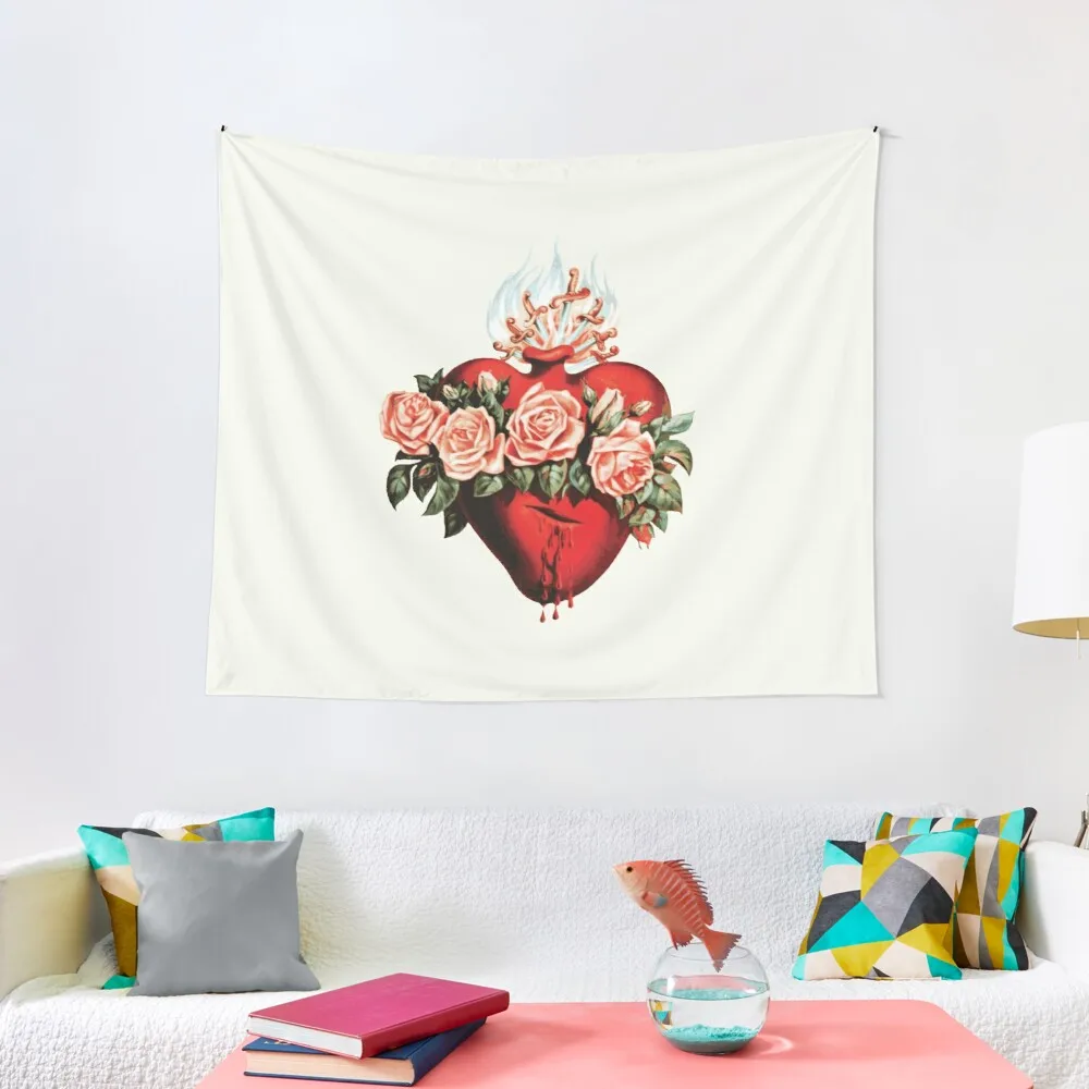 

Immaculate Heart of Mary VintageTapestry Ornaments For Room