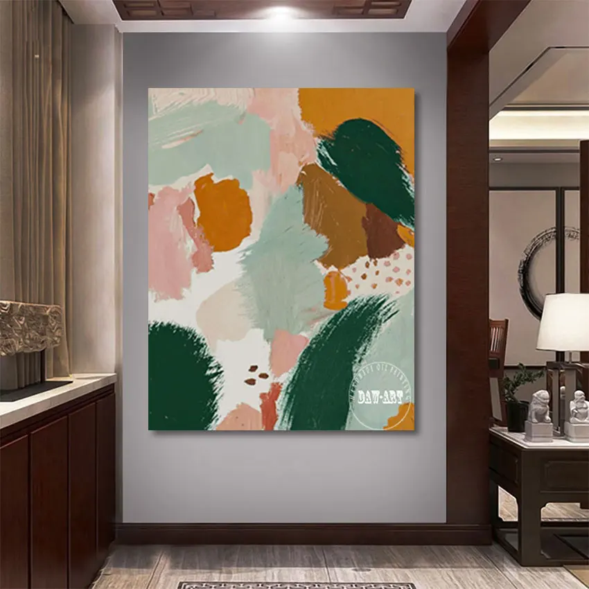 

Высококачественная абстрактная масляная картина без рамки, Новое поступление, Картина на холсте, современный настенный Декор для офиса, художественные изделия без рамки