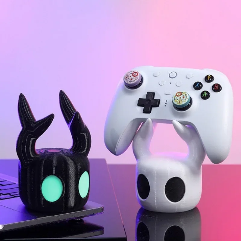 Supporto per controller di gioco creativo Cartoon Ghost per PS5/XBOX/switch Design luminoso Accessori da gioco per display desktop cool - immagine 4