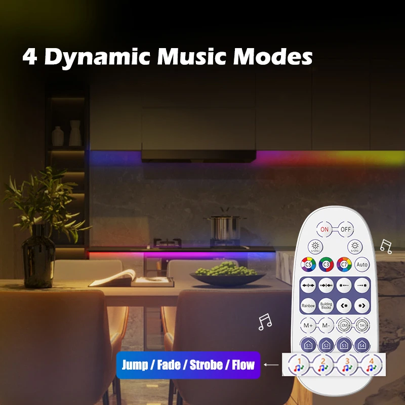 1-10PC WS2812 WS2811 Addressable Led Strip Lights WiFi RGB Pixels LED Controller Compatible Alexa/Google Home Magic Home DC5-24V