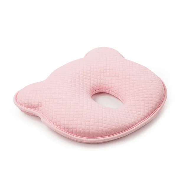 Baby Bear Pillow Newborns Pillows Infant Sleep Pad Travel Pillows for Babies 0-1 Year Old 4