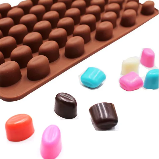 Mini Kávébab Csokoládé Penész Kemény Cukorka Szilikon Torta Dekorációs Szerszám Cupcake Topper Tabletta Készíti A Kutyakeveréket - Image 3