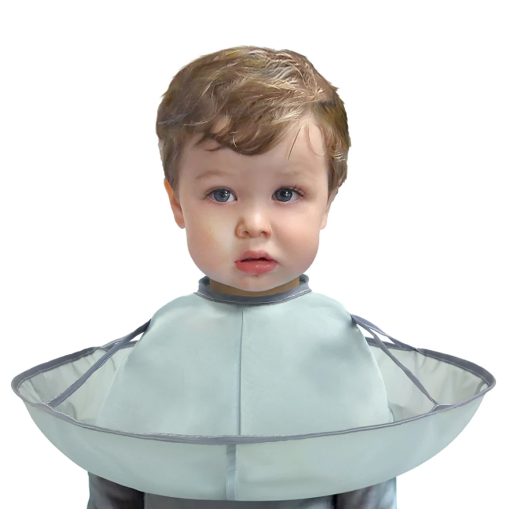 Children Haircut Bib Hair Cape Household Non-Stick Hair Cutting Cloth Baby Shaving Hairdressing Clothes Apron Cape for Kids