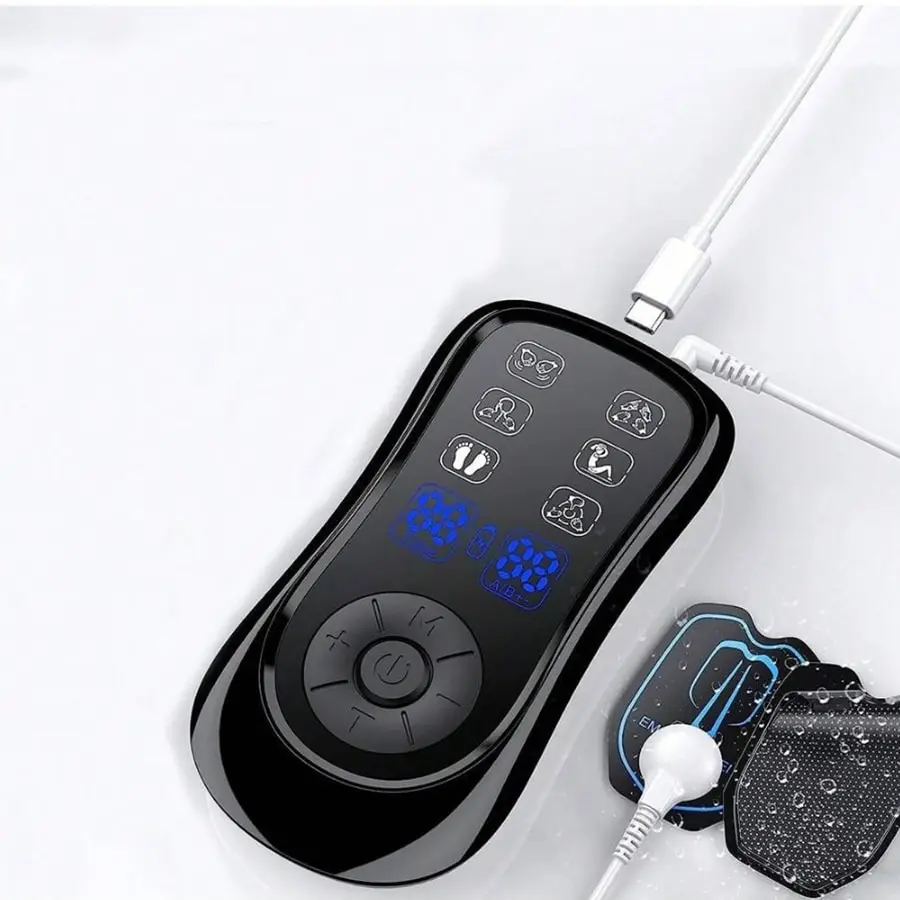 Electric Pulse Neck and Shoulder Massager for Relaxation Therapy