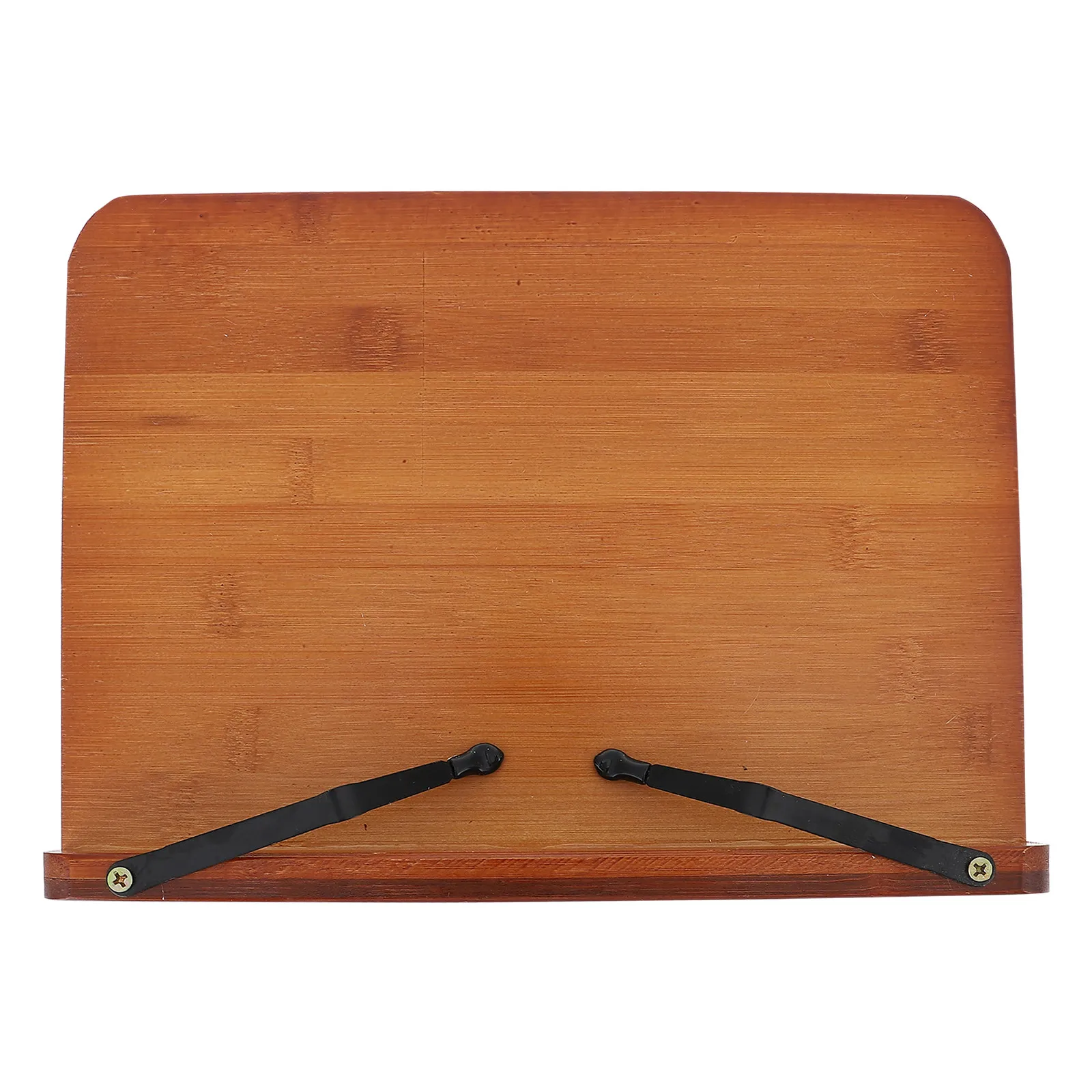 1Pcs 튼튼한 대나무 데스크탑 책장 독서 스탠드 노트북 스탠드 책 받침대 학생용 어린이 홈 오피스 교실 단순