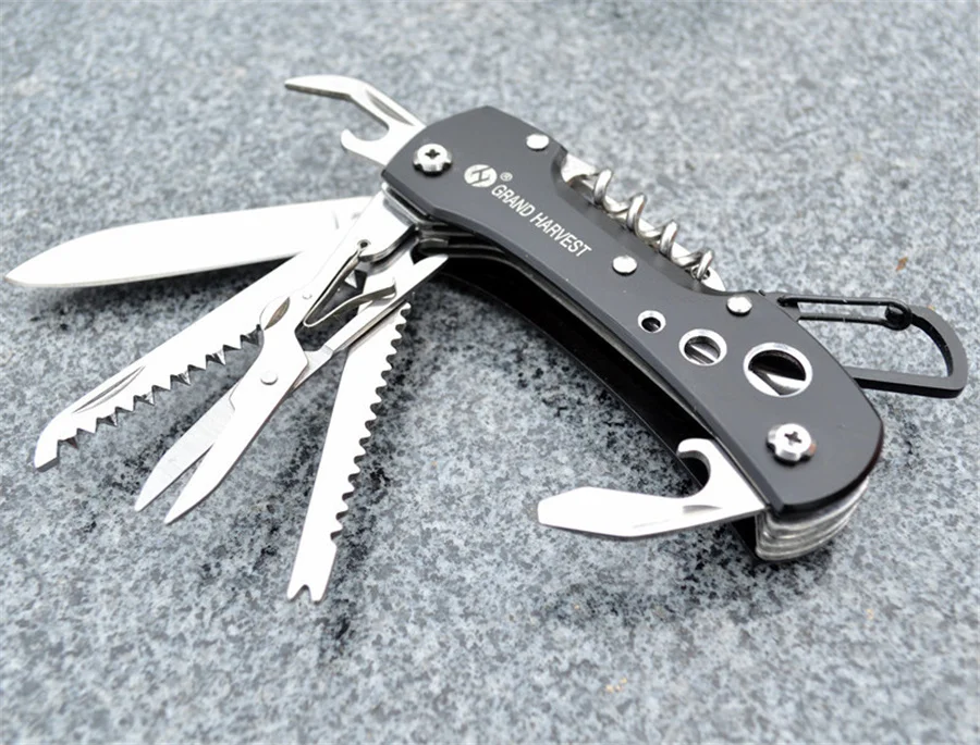 11 IN 1 Multifunktionale Klappmesser Werkzeug Getriebe Messer Überleben Jagd Outdoor Selbstverteidigung Camping Überleben EDC Messer Werkzeuge – Detail 3