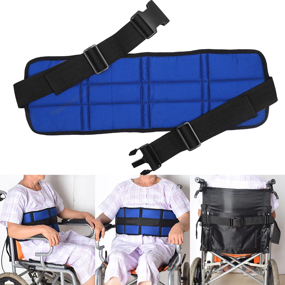 Wheelchair Belt Adjustable Wheelchair Safety Harness For Patient Caring