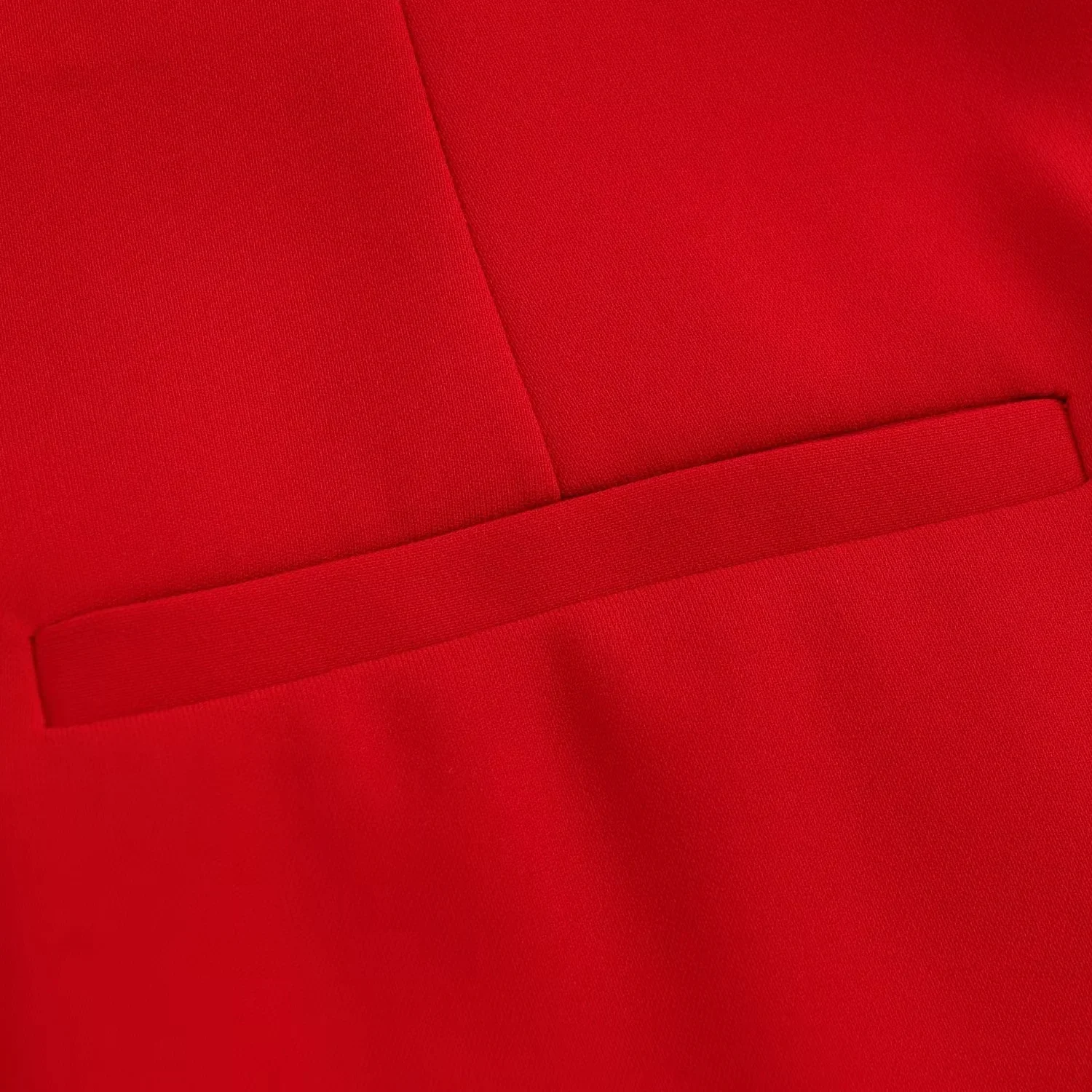 Lady Chic Red Vest Blazer Suit V Neck Sashes Sleeveless Blazer High Waist Wide Leg Pants Fashion Summer Sets