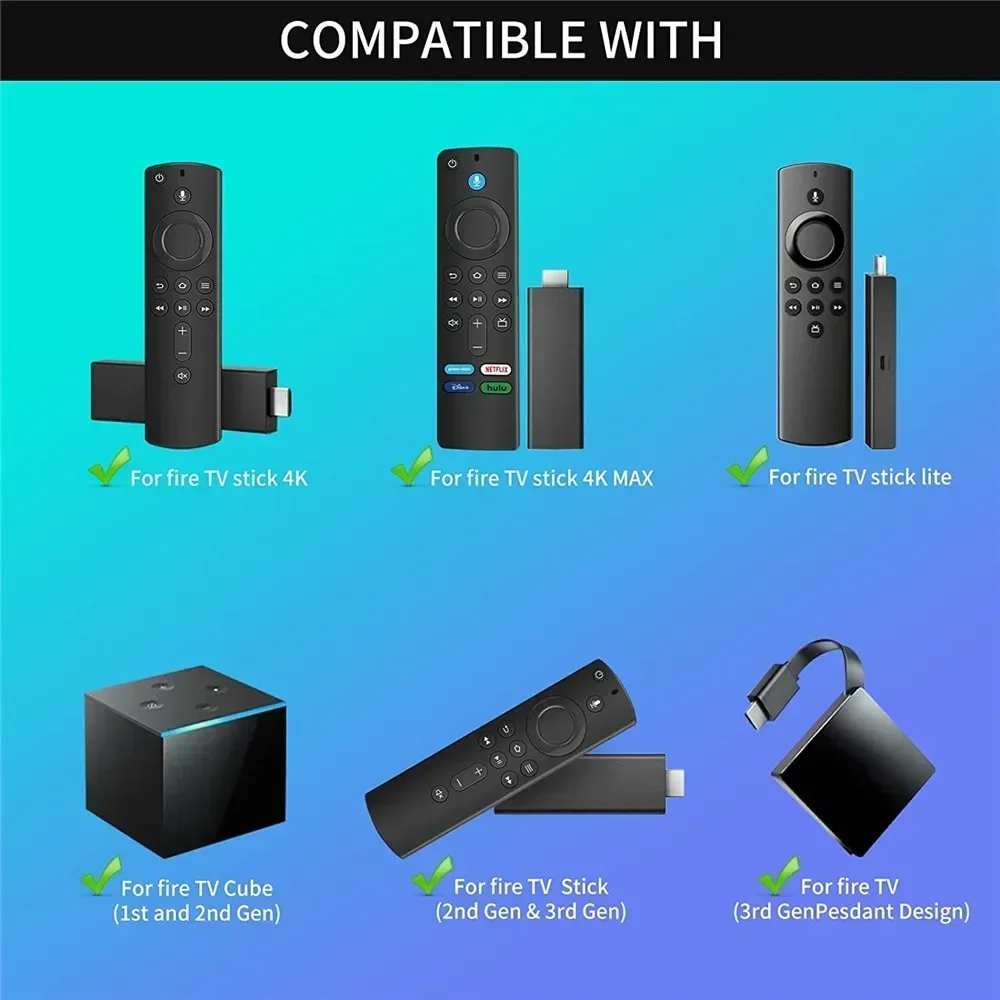 Amazon Fire TV 스틱 2세대/3세대/Lite/4k Fire TV 3세대용 음성 교체 리모컨 L5B83G