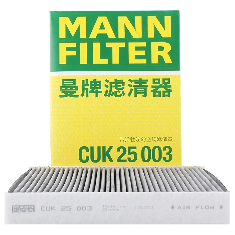 

MANN FILTER CUK25003 Cabin Filter For NISSAN X-Trail Qashqai RENAULT Espace V KOLEOS KADJAR 27277DB50A 27277-4BC1A-D403