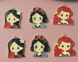 Set of 10 Colorful Cartoon Enamel Charms for Jewelry Making and DIY Projects (3)