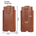 Size 6.7 inch-Brown