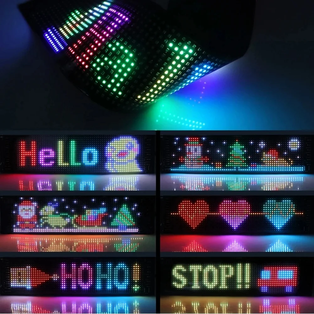 รูปสินค้า แผงจอแสดงผล LED 3D บลูทูธ สร้างสรรค์ Graffiti ได้ทันที