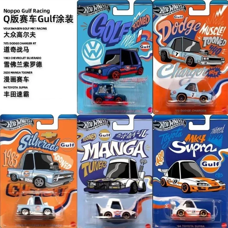 Oryginalny samochód Hot Wheels Noppo Gulf Racing Tooned