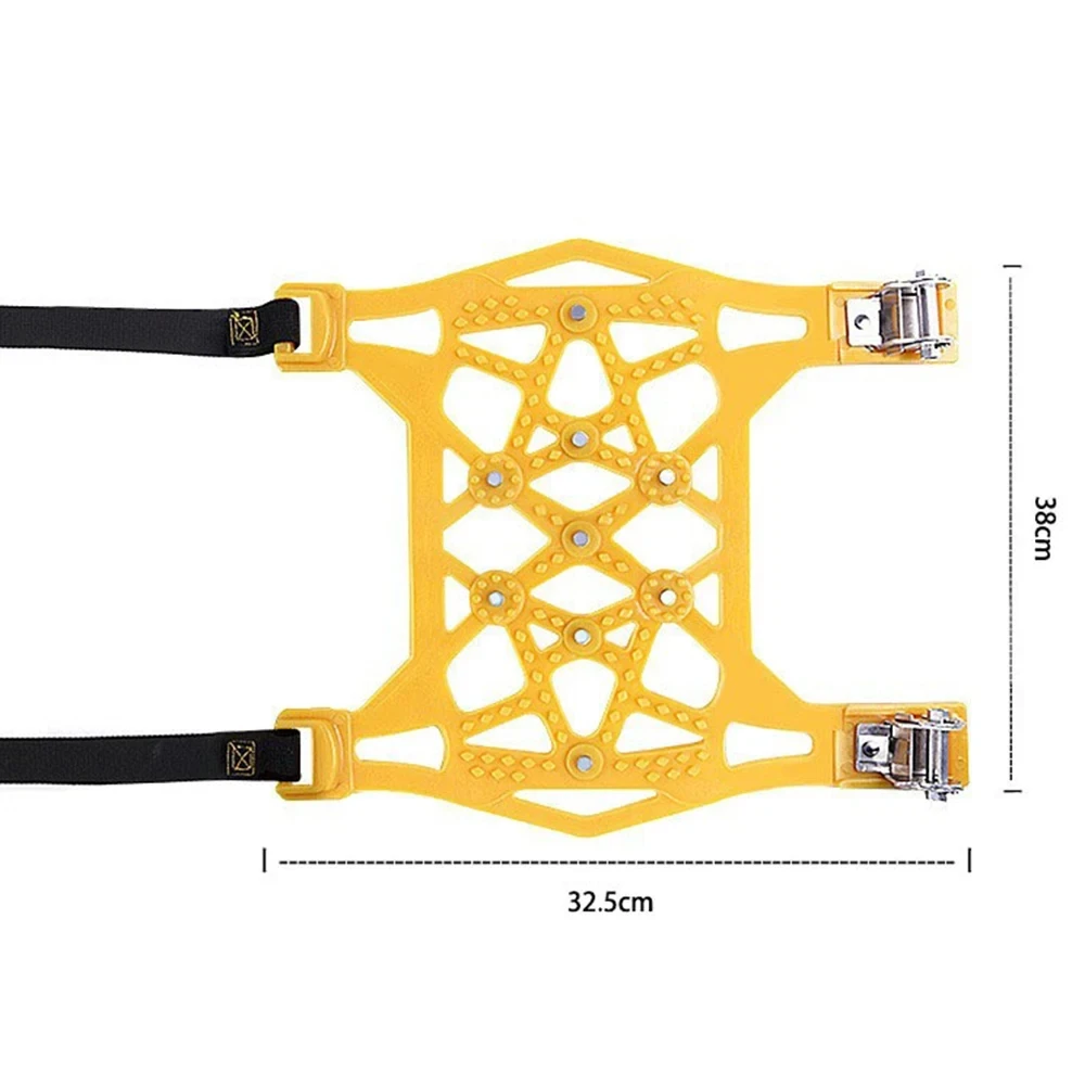 Snow anti-skid chains Wheel anti-skid chain pocket Tire cow tendon sleeve Car rescue tools 1 Pcs Car chains