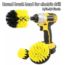 Tournevis électrique, perceuse électrique, épurateur, brosses propres pour tapis, verre, pneus de baignoire de voiture, brosses en Nylon, outils électriques 