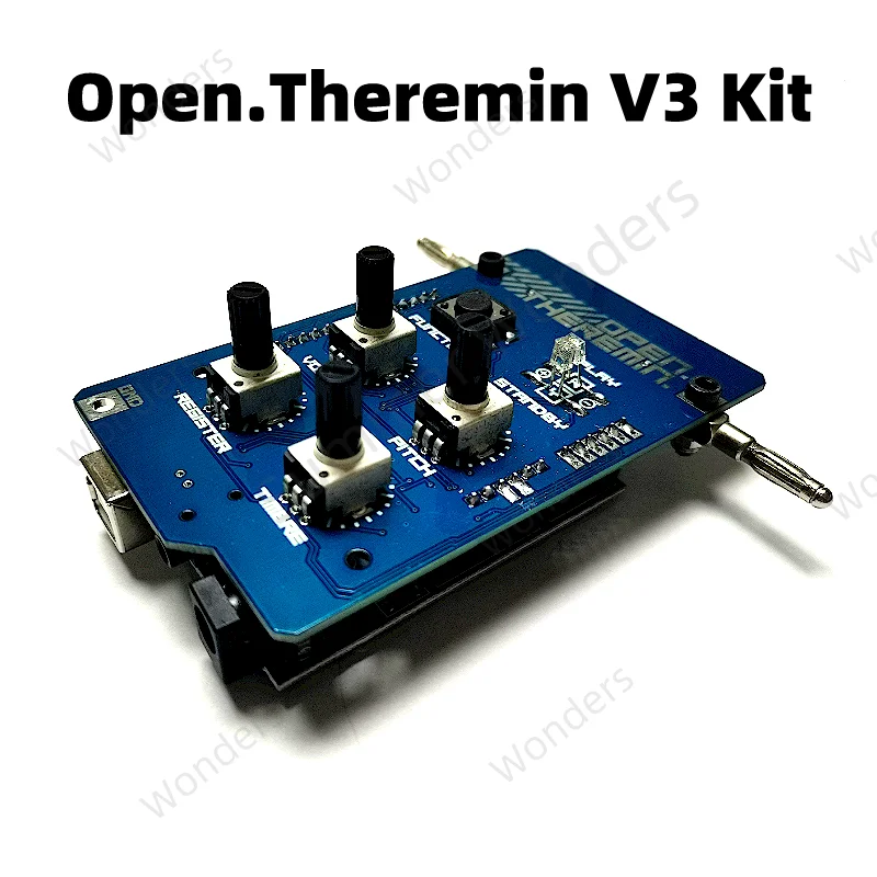 Theremin Kit Musical com Antena Arduino Uno Cabo Usb Instrumento Eletrônico Pronto para ir Personalização Personalizada