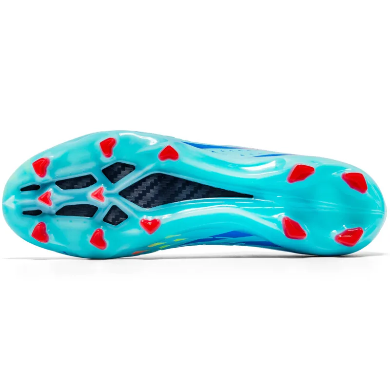 Professional Soccer Shoes Outdoor TF FG Outsole Football Boots Unisex Breathable Non-Slip Low Ankle Futsal
