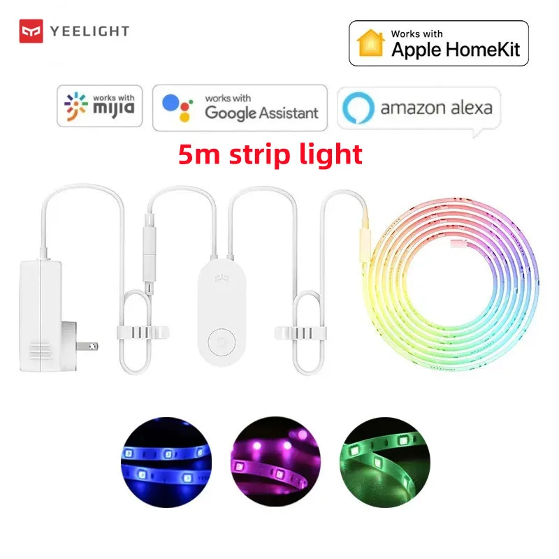 Умный контроллер освещения Yeelight Aurora 5M, Wi-Fi, готовый к использованию