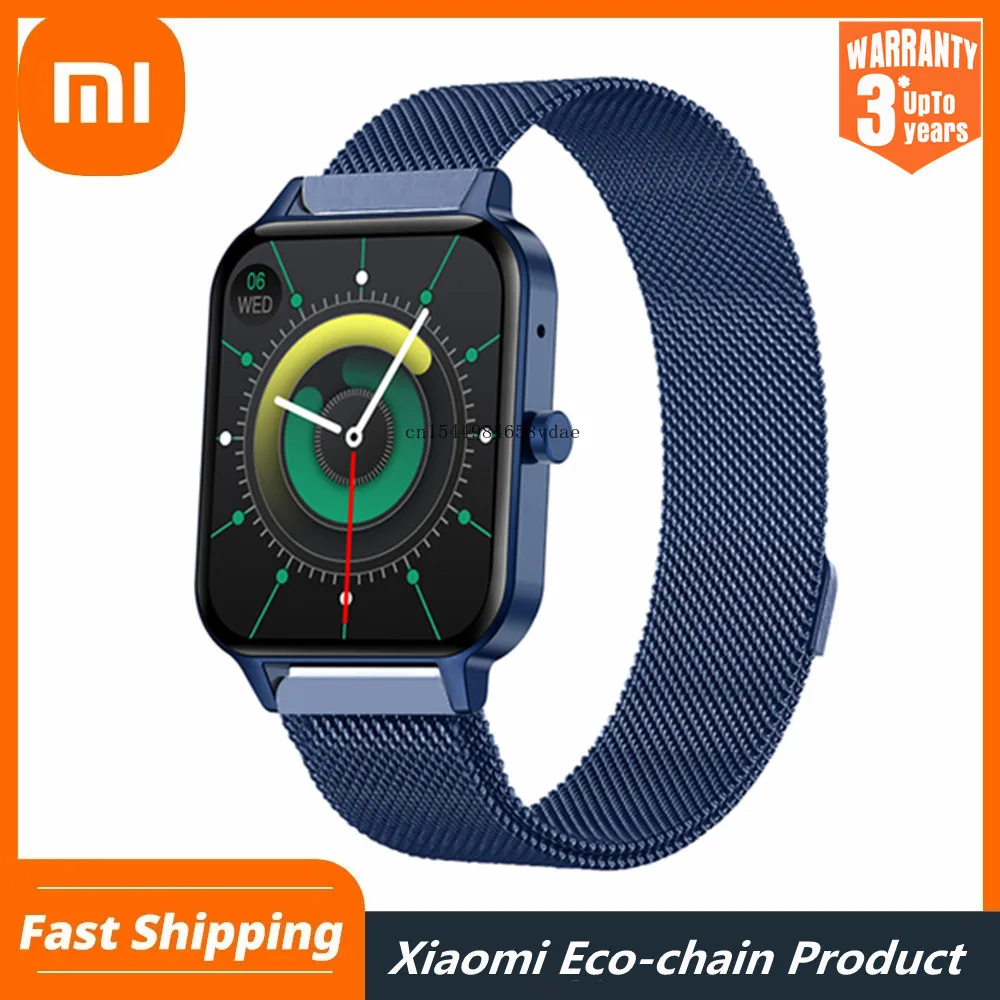 Смарт-часы Xiaomi для мужчин и женщин с NFC Bluetooth вызовами датчиком температуры тела