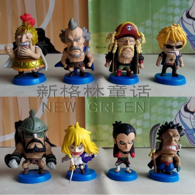 One Piece Mini Riku Doldo Iii Gatz Nico Sai Robin Ideo Action Figure Model Toy Anime Peripherals Aliexpress