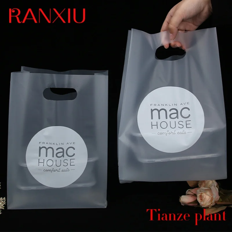

Custom High Quality Customized Biodegradable Takeaway Food Packaging Plastic Bag For Takeaway