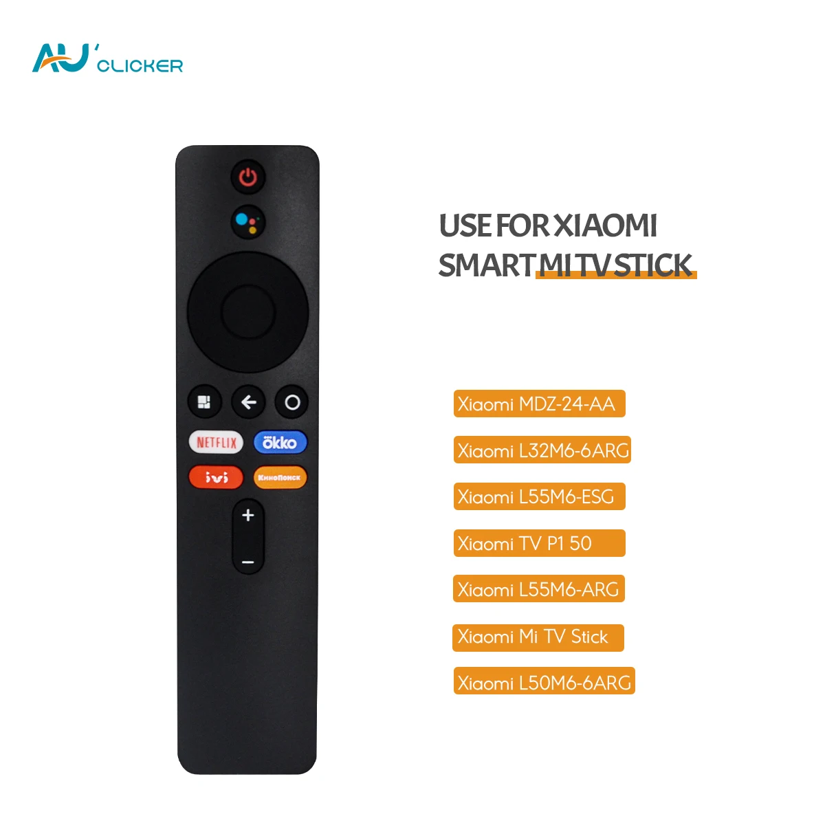  Remote Control for Xiaomi Mi TV Stick/MI Box 4S 4K
