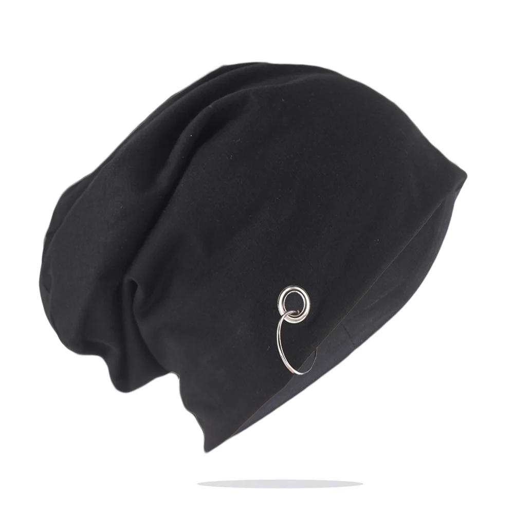 Neue Mode Herbst Männer Frauen Warme Mützen Skullies Casual Weiche Band Ring Mädchen Hut Gorras Aus Tür Sport Marke Hip Hop Hüte Verkauf – Detail 1