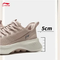 LI-NING doux essentiel V2 femmes chaussures de marche décontractées coussin Slip-on confortable sport baskets chaussures AGLV022 5