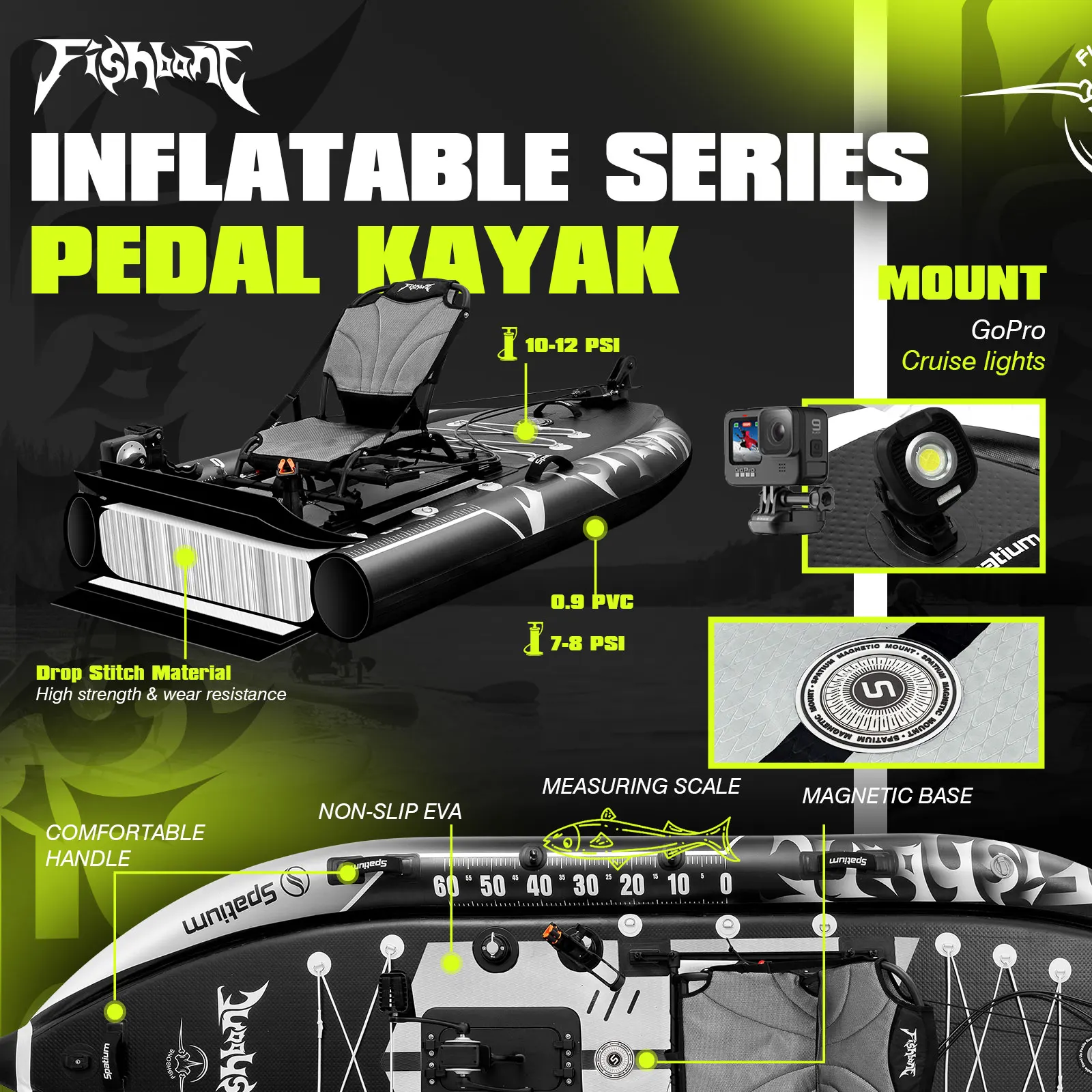 Spatium Pedal Kayak 4