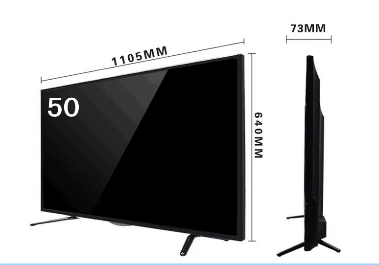 50 55 60 65 inch factory price 4k Full HD android Smart TV T2 global  version led television TV - AliExpress