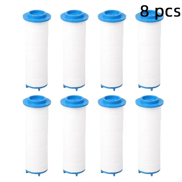 8 Pcs Shower Head Replacement PP Cotton Filter Cartridge Water Purification Bathroom Accessory Hand Held Bath Sprayer 1